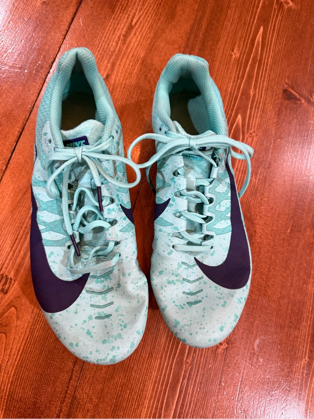 Womenโs Nike Zoom Rival S9 Aurora Track Spike shoes